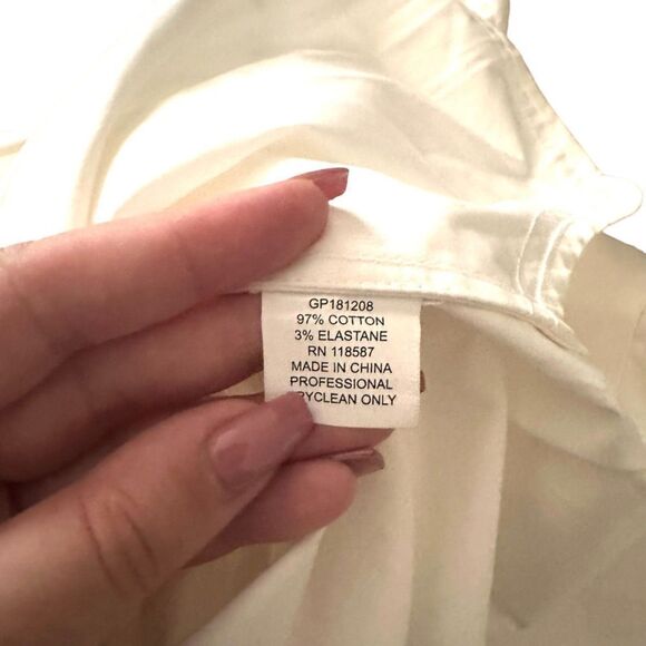 JASON WU GREY Belted Shift Mini Dress in White‎ NWT Sz 4 - Picture 7 of 7